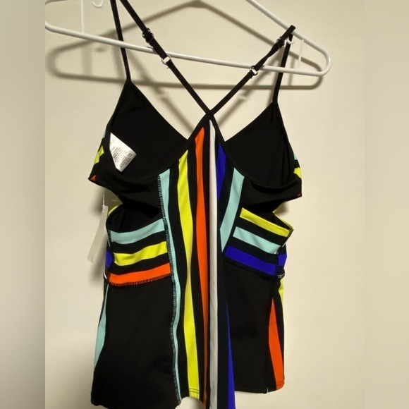 ANNE Cole Locker 2 Piece Tankini Bikini Swimsuit Bathing Suit Size Medium NWT - Picture 5 of 16